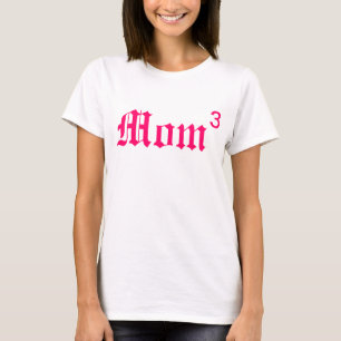 お母さん、3 Tシャツ