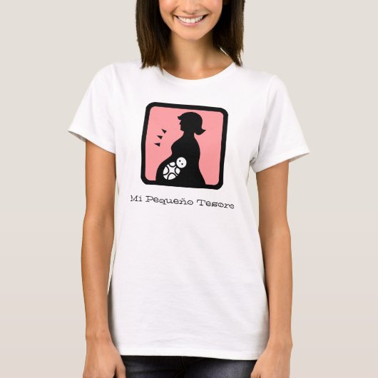お母さん、Mi Pequeo Tesoro Tシャツ (正面)