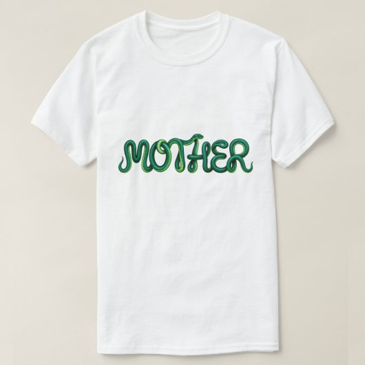 お母さん Tシャツ (デザイン正面)
