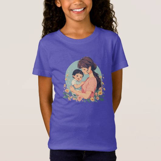 お母さん  Tシャツ (正面)