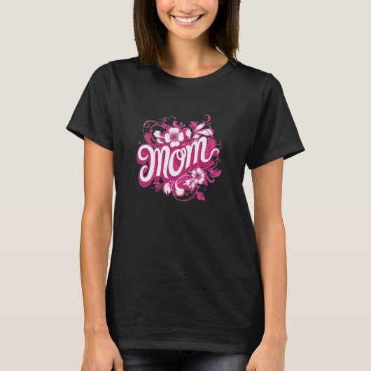 お母さん Tシャツ (正面)