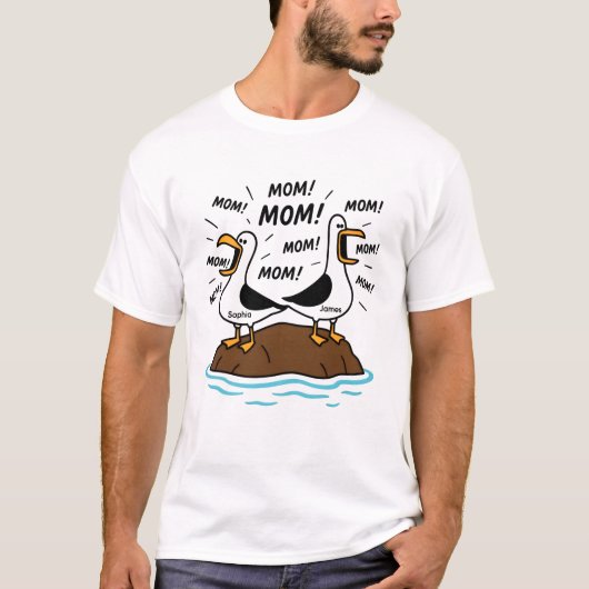 お母さん Tシャツ (正面)