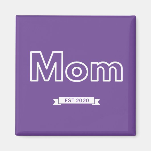 +お母さんest.2020 マグネット (正面)