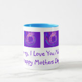 お母さんI愛何百万 マグカップ (中央)