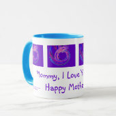 お母さんI愛何百万 マグカップ (正面左)