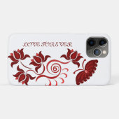 お母さカラフルん花のアートギフト Case-Mate iPhoneケース (裏面(横))