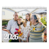 お母さパーソナライズされたんの写真カレンダーの贈り物 カレンダー (カバー)