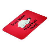 お母さ忘れんを呼ぶな! マグネット (左側)