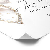 お母さ救済んが封忙し筒に白い弓 ポスター (角)