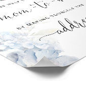 お母さ救済んが封筒に忙しアドレス ポスター (角)