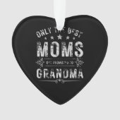 お母さ最高のんだけおばあちゃんに昇進する オーナメント (正面)