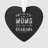 お母さ最高のんだけおばあちゃんに昇進する オーナメント (裏面)