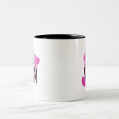 お母さ最高のんのために ツートーンマグカップ (中央)