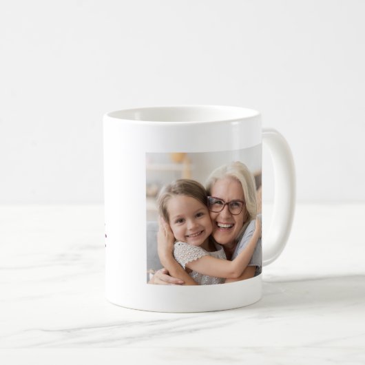 お母さ最高のんはおばあちゃんに昇進する コーヒーマグカップ (正面右)