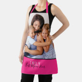 お母さ最高のん名前Pink エプロン (インサイチュ)