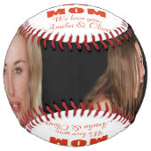 お母さ最高のん花母の日の写真 ソフトボール (正面)