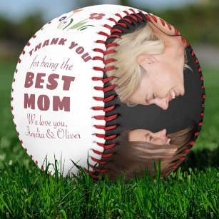 お母さ最高のん花母の日の写真 野球ボール