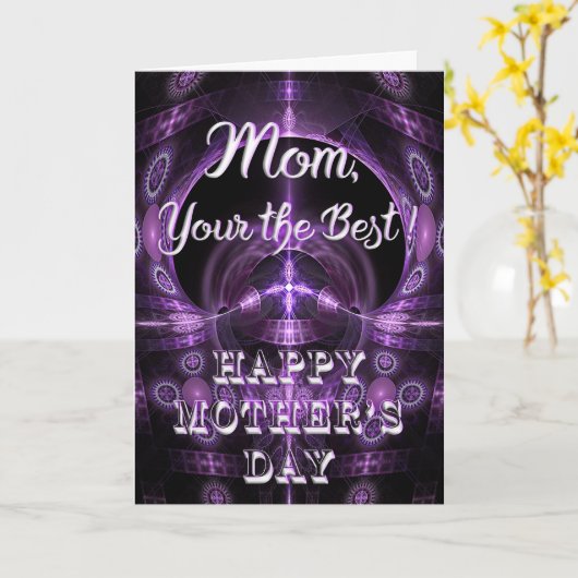 お母さ最高のん- Mother's Day Card カード (黄色い花)