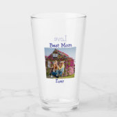 お母さ最高のんEver Glass Cupのパーソナライズ タンブラーグラス (正面)