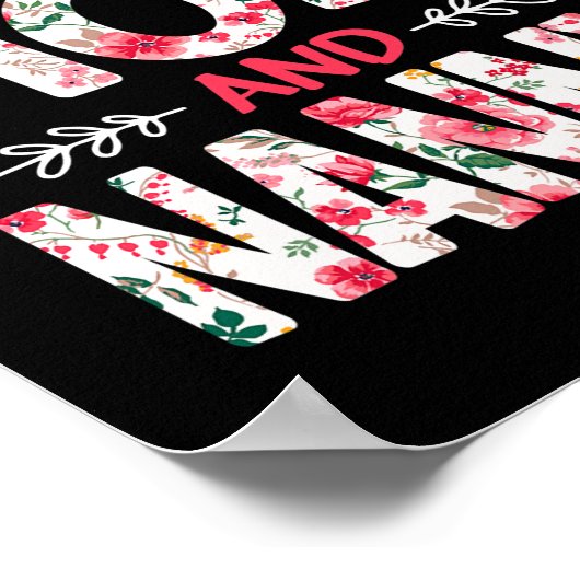 お母さ賛美んと呼ばれるのを楽しみにしている ポスター (角)