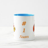 お母すごいさん、今日は永遠に1位 マグカップ (中央)