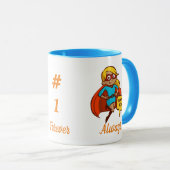 お母すごいさん、今日は永遠に1位 マグカップ (正面右)