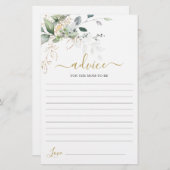 お母シンプルさんがカードになるアドバイスの緑 (正面/裏面)