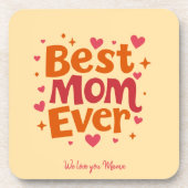 お母スタイリッシュさんに対する実用的な献上品 コースター (正面)