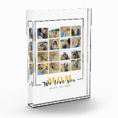 お母パーソナライズされたさんの写真コラージュ  フォトブロック (左)