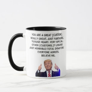 お母パーソナライズされたさんパパおじさん妹のためのトランプのマグ。 マグカップ