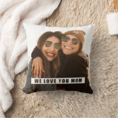 お母モダンさんのホワイトオーバーレイが大好き クッション (ブランケット)