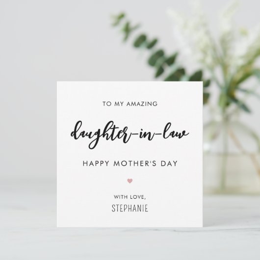 お母モダンさんの日のミニマル娘と カード (スタンド正面)