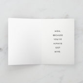 お母得さんの日よ カード (内部)