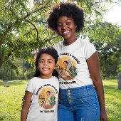 お母感謝していさんの娘を歌って褒める Tシャツ