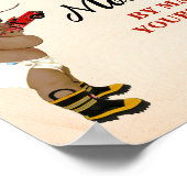 お母救済さん自分でアドレスを作るベビーオウム消防士 ポスター (角)