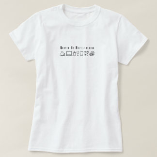 お母数々のさん生おもしろい活 Tシャツ