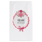 お母最高のさんの日だ |抱き枕 スモールペーパーバッグ (裏面)