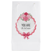 お母最高のさんの日だ |抱き枕 スモールペーパーバッグ (正面)