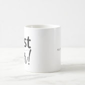 お母最高のさんの日のマグ コーヒーマグカップ (中央)