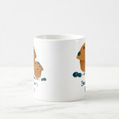 お母最高のさんは今までにかわいいブルーベリーマフィン食品 コーヒーマグカップ (中央)