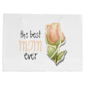 お母最高のさん ラージペーパーバッグ (裏面)