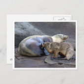 お母様と介護用はがき ポストカード (正面/裏面)