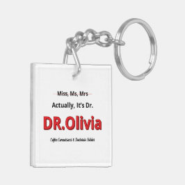 お母様のためのPHDママ博士号卒業ギフト キーホルダー