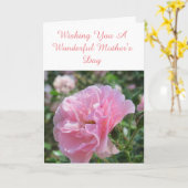 お母様のデイカードをお願いします カード (黄色い花)