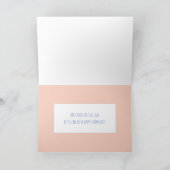 お母様の幸せな日をカスタマイズ可能 カード (内部)