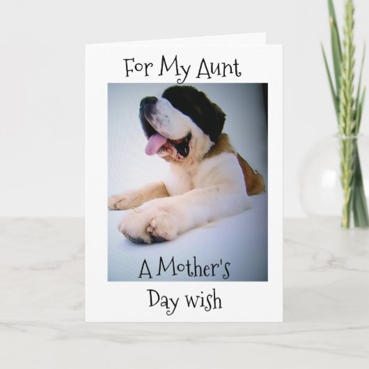 お母様の日おめでとう。 シーズンカード (正面)