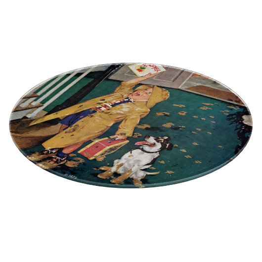 お母様の日 カッティングボード (角)