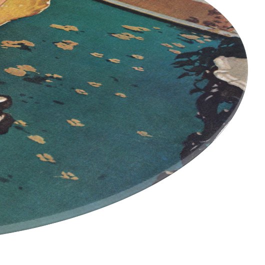 お母様の日 カッティングボード (角)