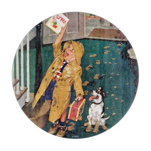 お母様の日 カッティングボード (正面)