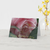 お母様の日 カード (黄色い花)